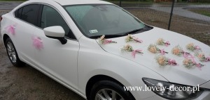 dekoracja samochodu do ślubu (4) 